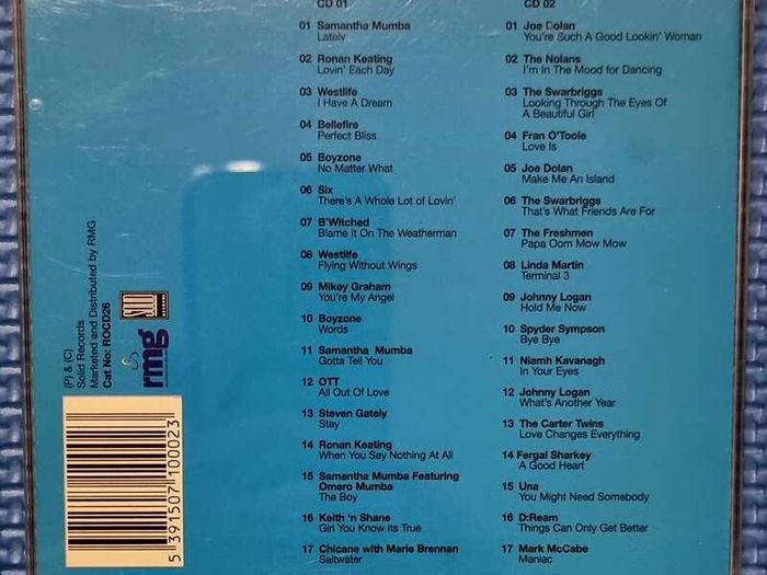 CD History of Irish Pop, perfect condition.