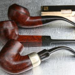 two Shamrock pipes and K&P PETERSON'S (60 each)
