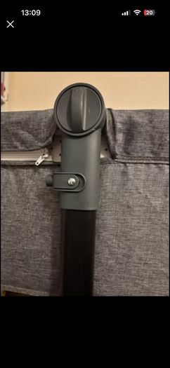 Bedside cot with changing unit and NEXT sleeping bag