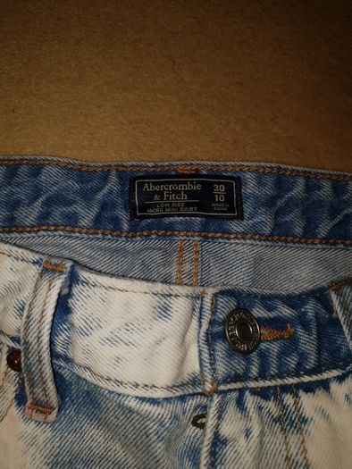 Abercrombie and Fitch ladies denim skirt uk10