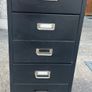 Vintage metal cabinet with drawers Image 2