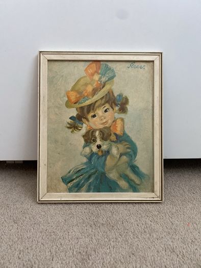 John Strevens Strev's 1960s Framed Picture