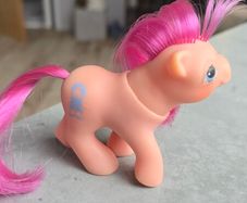 Baby Sweetstuff Peek-a-Boo Babies Ponies HTF MLP G1 My Little Pony Hasbro