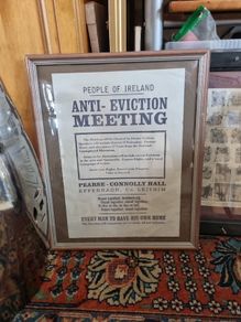 Anti Eviction Poster Jimmy's Hall