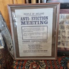 Anti Eviction Poster Jimmy's Hall