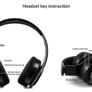 Wireless Headphones Bluetooth Stereo FM Radio Build-in MIC with 3.5mm Jack Image 7
