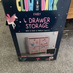 Brand new storage box girls glow in the dark
