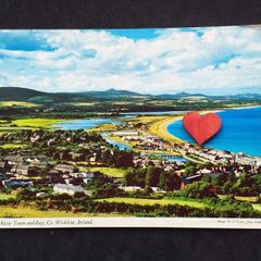 Ireland Postcard : Wicklow Town and Bay , Co.Wicklow