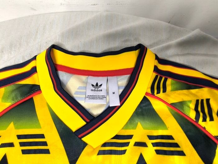 1991/93 Arsenal Away Bruised Banana Official Adidas Replica Jersey(ge4787) Size M Adults