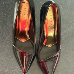 Ted baker leather shoes size 38 black