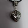 Ornate Heart Pendant / Charm for Pandora Style Bracelet Image 2