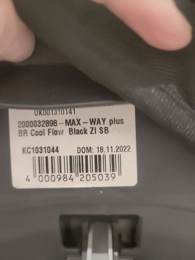 Britax Romer Max-Way Plus Rear facing carseat