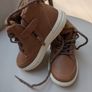 next tan boys high top fluffy boots Image 2