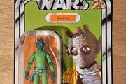 Star Wars Greedo 3.75 " Scale (Unpunctured) From The New Vintage Wave New &amp; Unopened