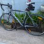 Felt F-LITE 700x25c wheels 21.5 inch frame 2x8 speed comes with holder bottle back bag holder pump light Image 5