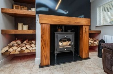 Fireplace surround