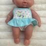Berenguer Lil Cutesie Chubby approx. 9" Baby Doll Green Eyes 18-14 Used Please see photos Image 4