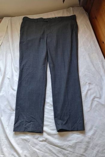 Meyer roma trousers Size 44/32 zip fly grey polyester In excellent condition