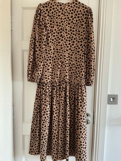 Maxi dress Never Fully Dressed Delilah Lucia Dress in leopard print 10