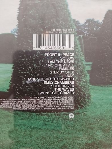 Ocean Colour Scene CD  - One From The Modern