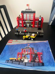 (Rare) Lego Vintage 4556 Train Station - Complete with Instructions