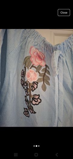 Quiz size 16 blouse.