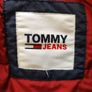 Vintage style Tommy Hilfiger Bomber Jacket coat M navy blue Tommy Jeans retro padded jacket in twilight navy Image 4