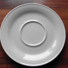 Linear Stoneware Saucer