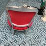 chair child's pink and silver bedroom chair Image 3