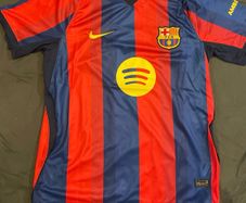 26/27 Barcelona Home Jersey Size M