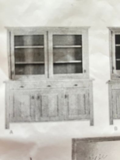 Beautiful large painted solid Oak kitchen unit