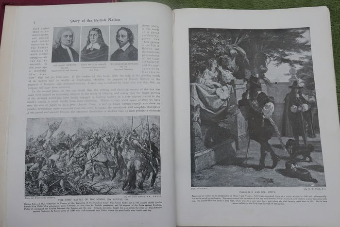 Hutchinson Story of the British Nation Vol I II III