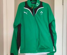 Vintage 2011/12 Puma Ireland Rugby Union (IRFU) training jacket