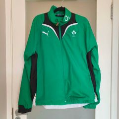 Vintage 2011/12 Puma Ireland Rugby Union (IRFU) training jacket