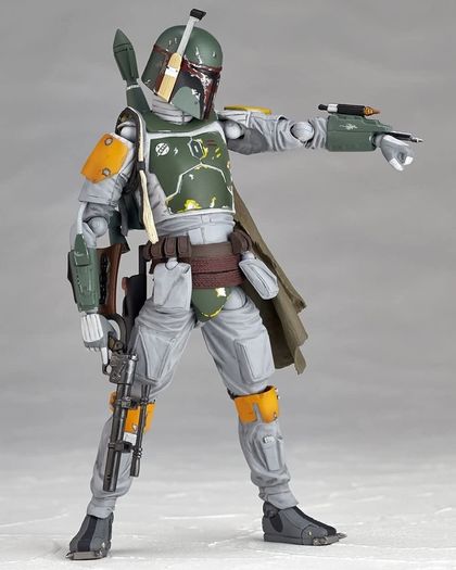 Star Wars Revoltech Japan Boba Fett 1/12 scale ( extremely rare )