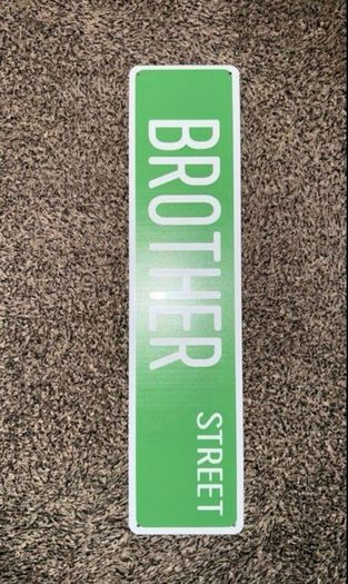 Metal sign man cave - brand new