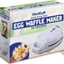 Hong Kong Bubble Waffle Maker by StarBlue with Bonus Recipe e-Book - White - Make Hong Kong Style Bubble Egg Waffle in 5 Minutes, AC 220-240V 50/60Hz 640W, UK Plug Image 5