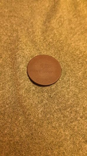 Cork Cotton and wool token ED Mahony