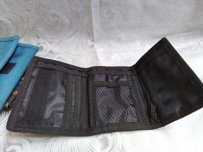 Three Canvass or Polyester Wallets