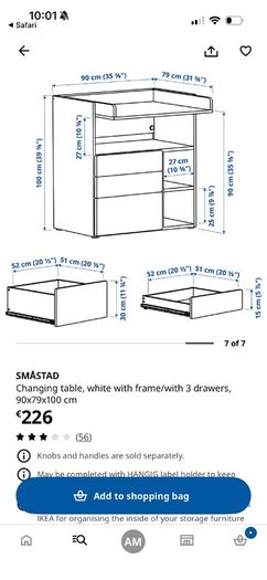 changing table
