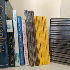 National Geographic Archive, History Magazines & Geography Book Collection