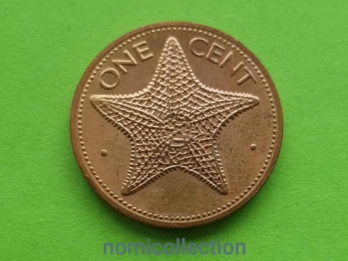 Bahamas 1997 year Uncirculated coin.