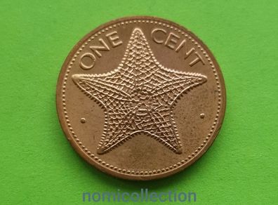 Bahamas 1997 year Uncirculated coin.