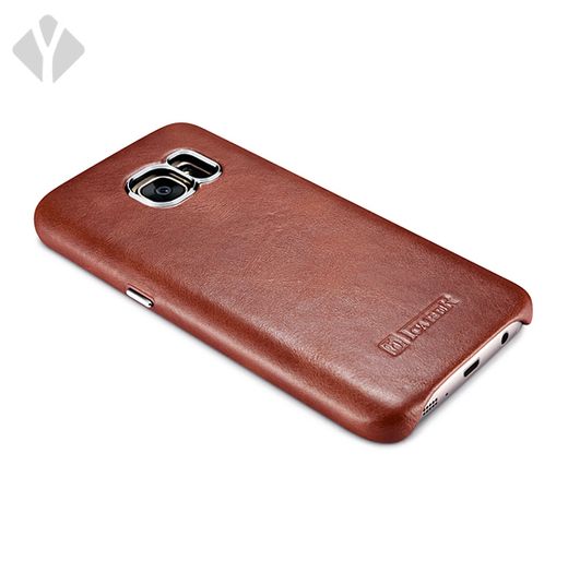 S7 Vintage Leather Back Cover