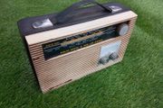 Art deco vintage radio