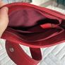 Ladies Red Buckle Style Crossbody Bag Image 3