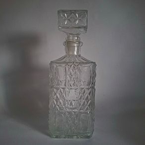 1960s Oberglas Austria Glass Decanter