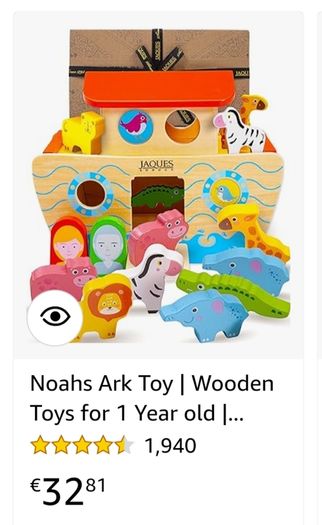 Noah's ark toy