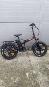 Rks rs3 36v 250w 10ah 300kms fat folding road legal bike