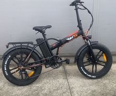 Rks rs3 36v 250w 10ah 300kms fat folding road legal bike